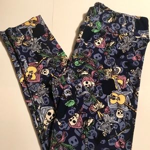 LuLaRoe TC Leggings Day Of The Dead